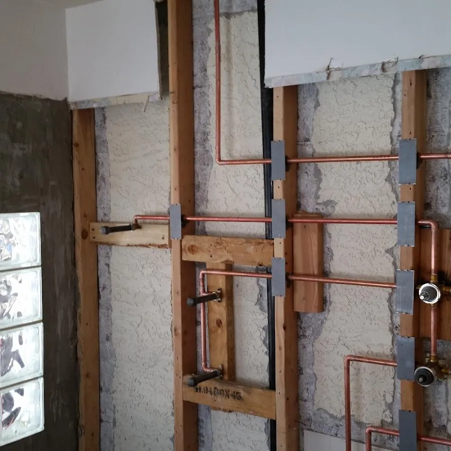 Copper pipe installation for Repiping in Country Club Estates