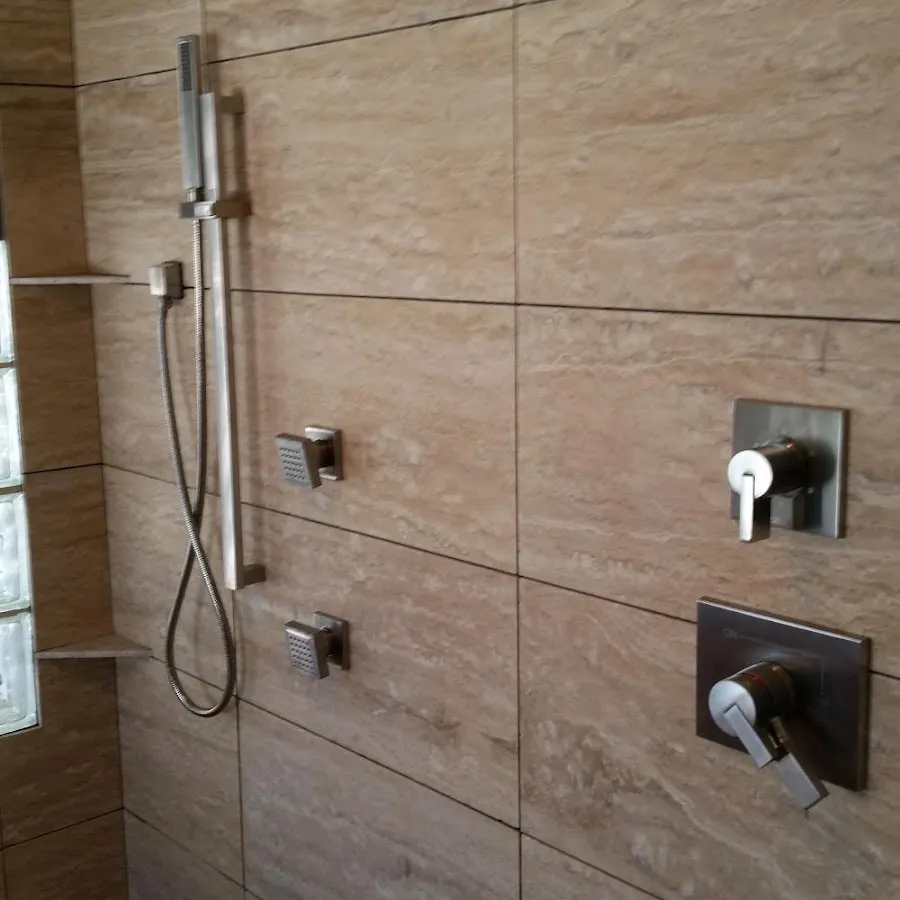 Shower fixture installation for Water Heater Replacement in Country Club Estates